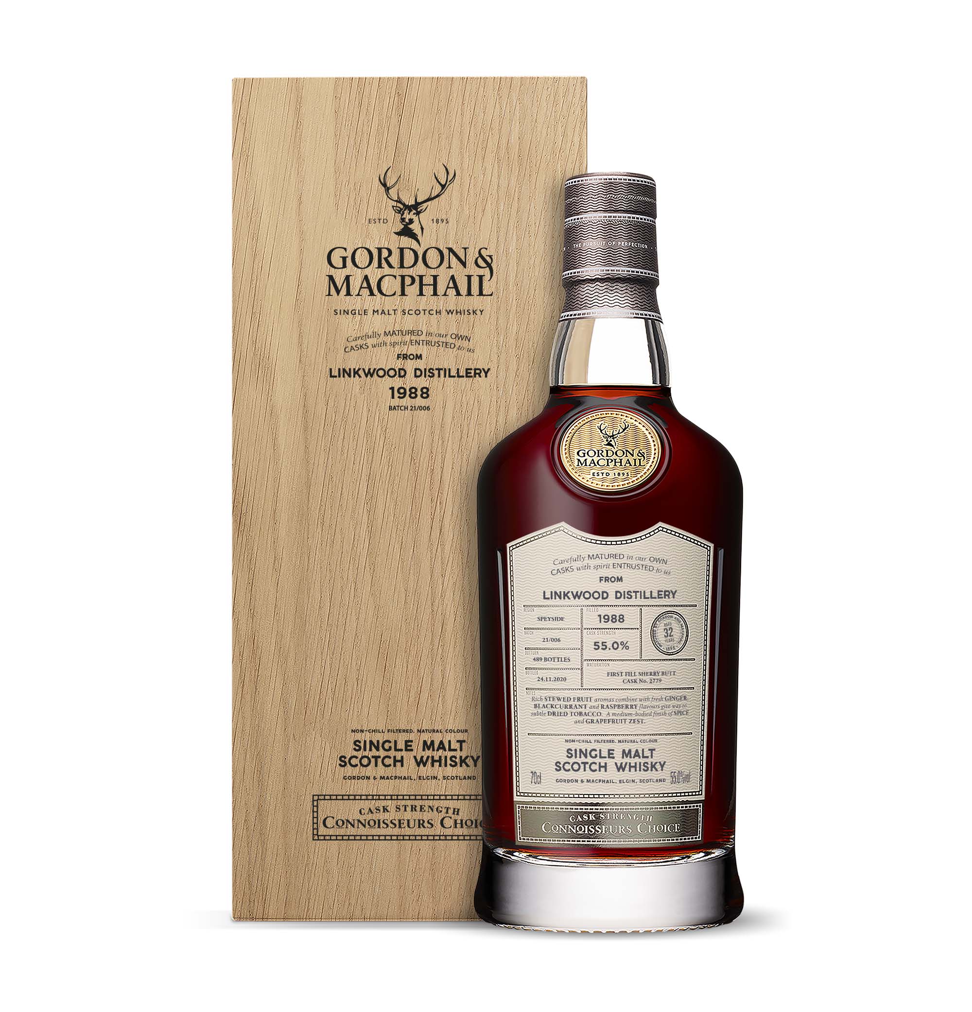 Gordon & MacPhail Linkwood 1996 25年700ml Linkwood 25-year-old Gordon & MacPhail - buy online